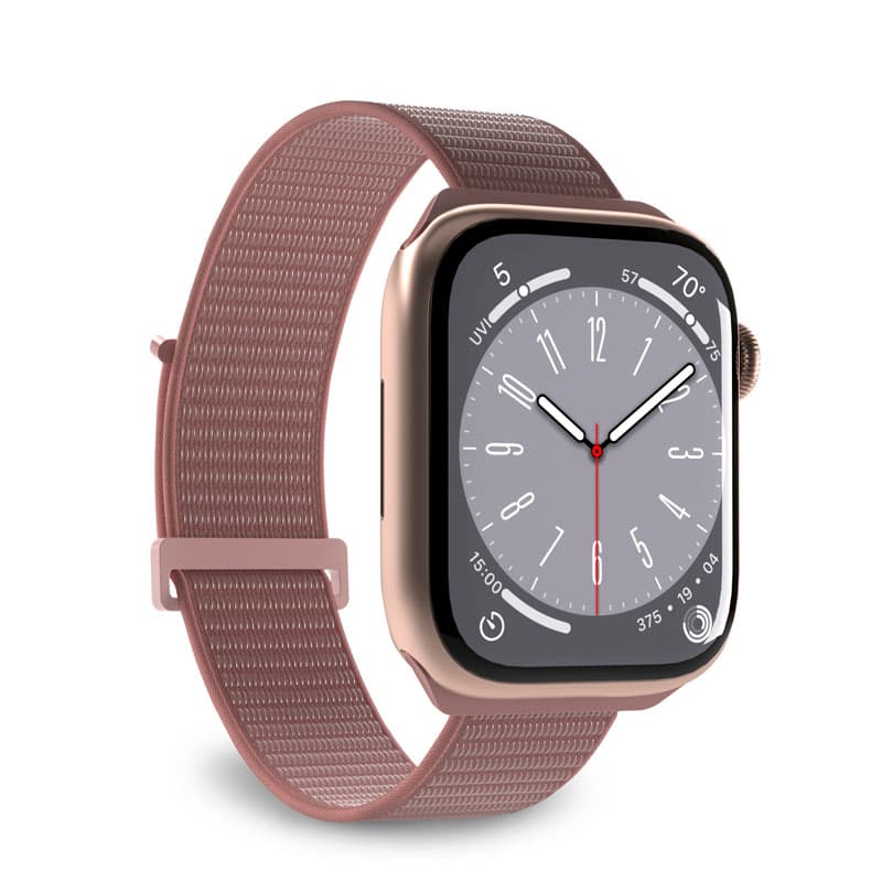 PURO Nylon Sport - Apple Watch Band 38/40/41/42 mm (Pink)