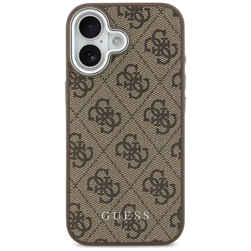 Guess 4G Classic Logo MagSafe - iPhone 17 Case (Brown) 3