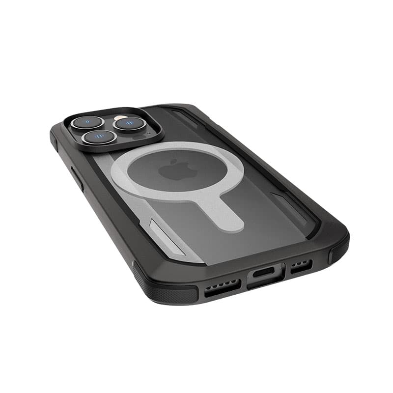 X-Doria Raptic Secure MagSafe - Biodegradable case for iPhone 14 Pro Max (Drop-Tested 4m) (Black) 2