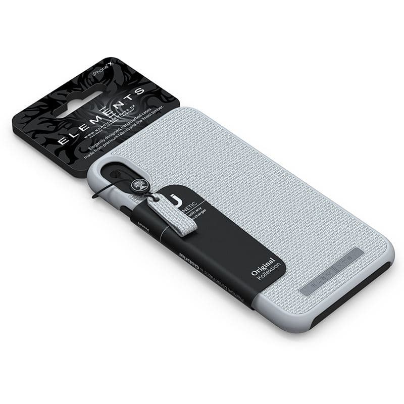 Nordic Elements Original Idun - Case for iPhone XR (Light Grey) 5