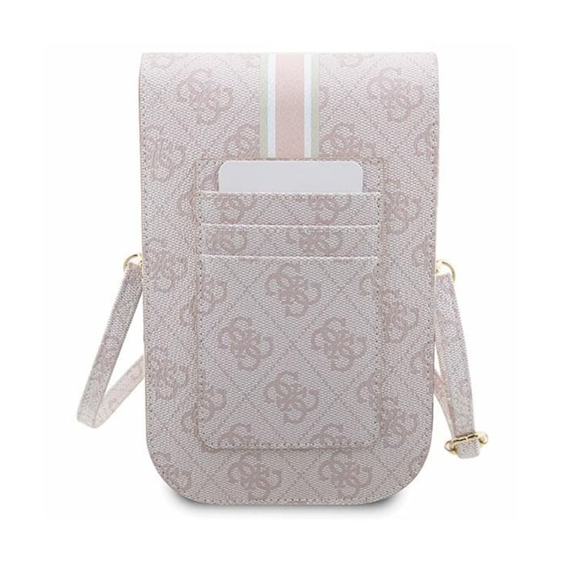 Guess 4G Stripes - Crossbody phone bag (pink) 5