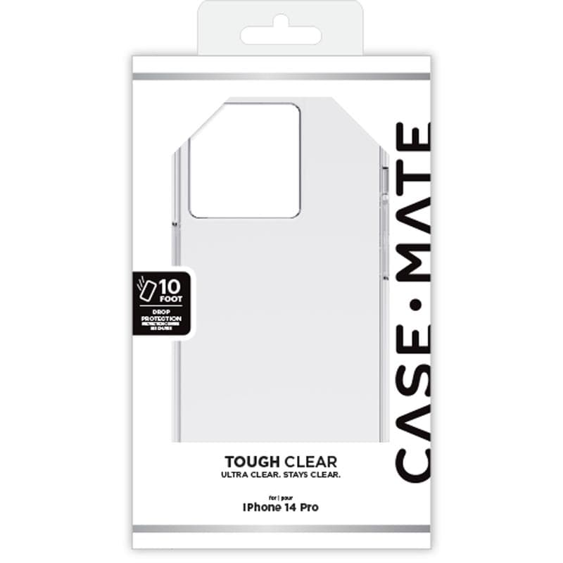Case-Mate Tough Clear - Case for iPhone 14 Pro (Clear) 5