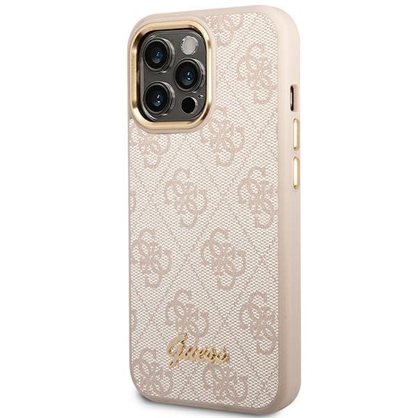 Guess 4G Metal Camera Outline Case - Case for iPhone 14 Pro Max (Pink) 2