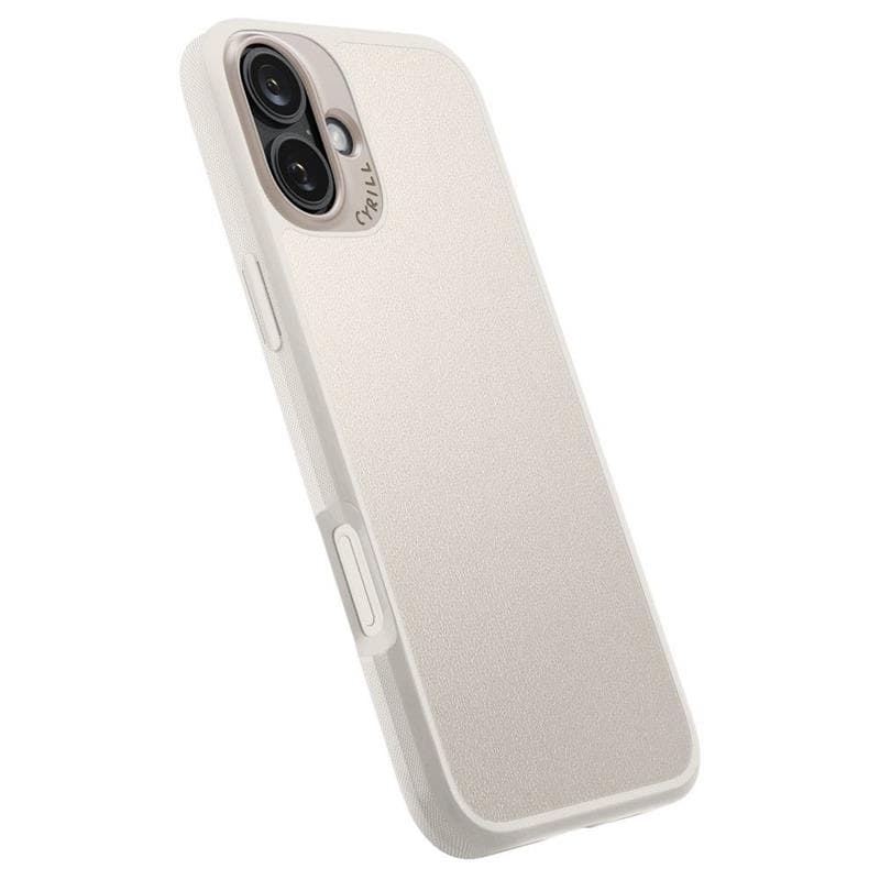Spigen Cyrill Kajuk Mag MagSafe - Case for iPhone 16 (Cream) 6