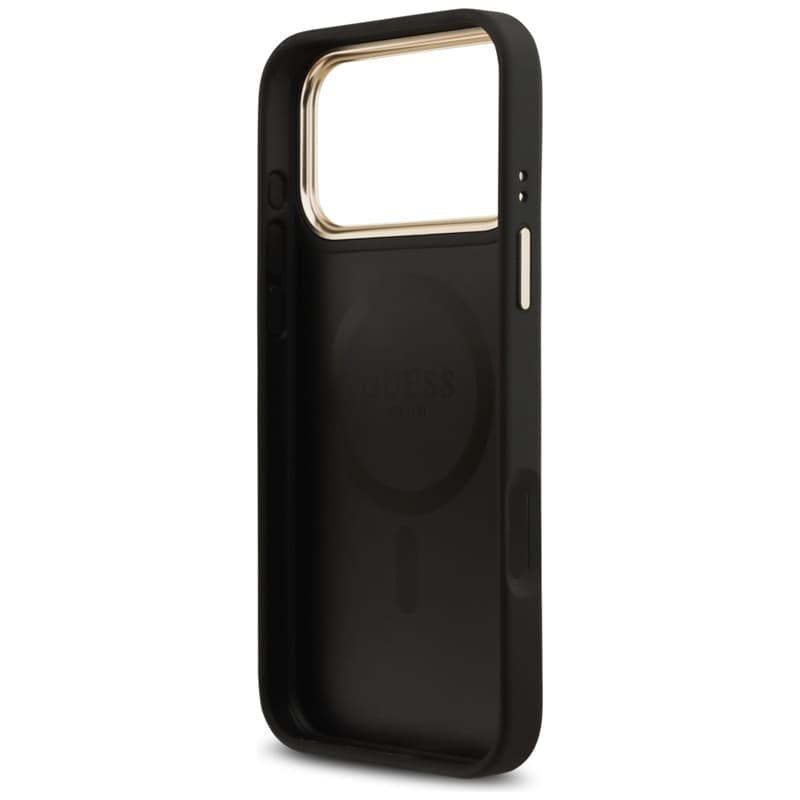 Guess Grained Strass Logo MagSafe - Case iPhone 17 Pro Max (black) 7