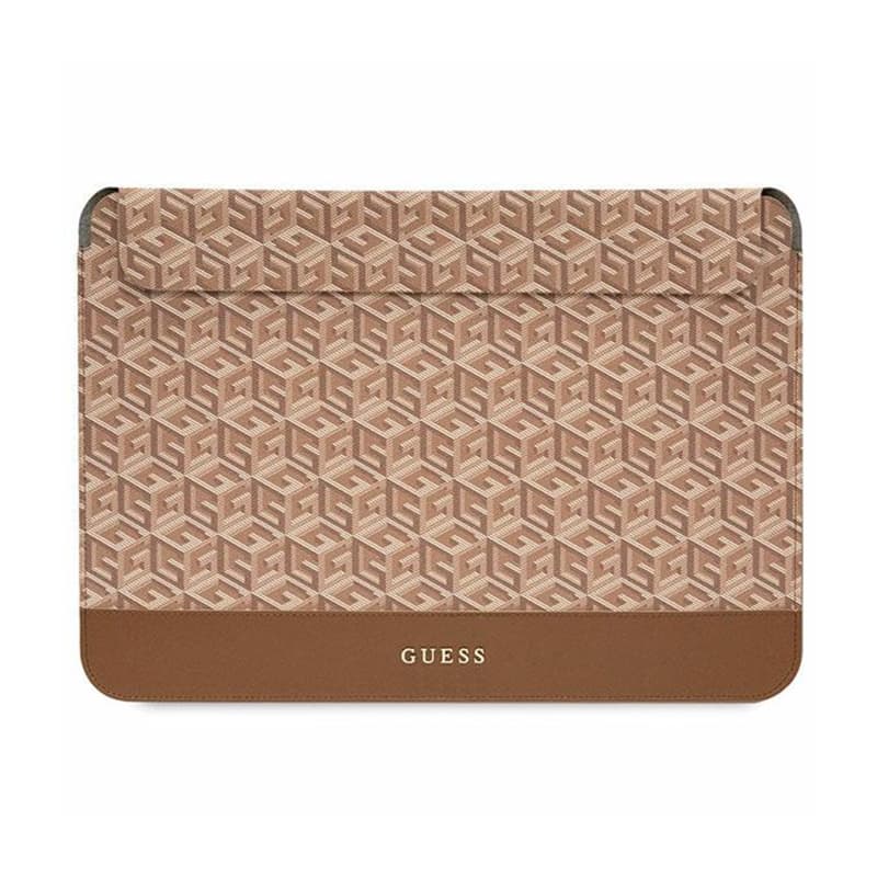 Guess GCube Stripes Computer Sleeve - 14" Notebook Case (Brown) 1