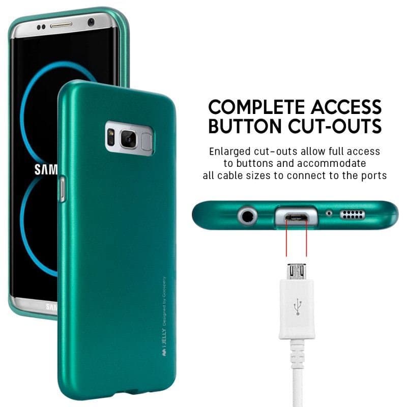 Mercury I-Jelly - Case for Samsung Galaxy S8+ (Green) 5