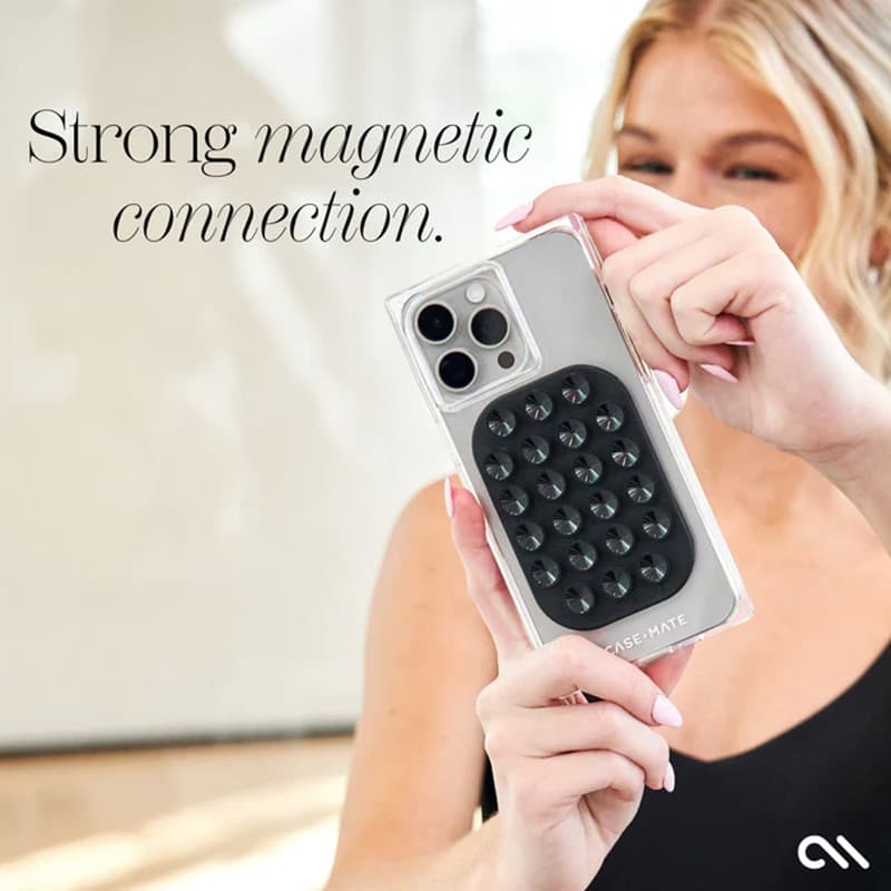 Case-Mate Stick It! Suction Phone Mount - MagSafe holder with suction cup (Midnight Black) 6