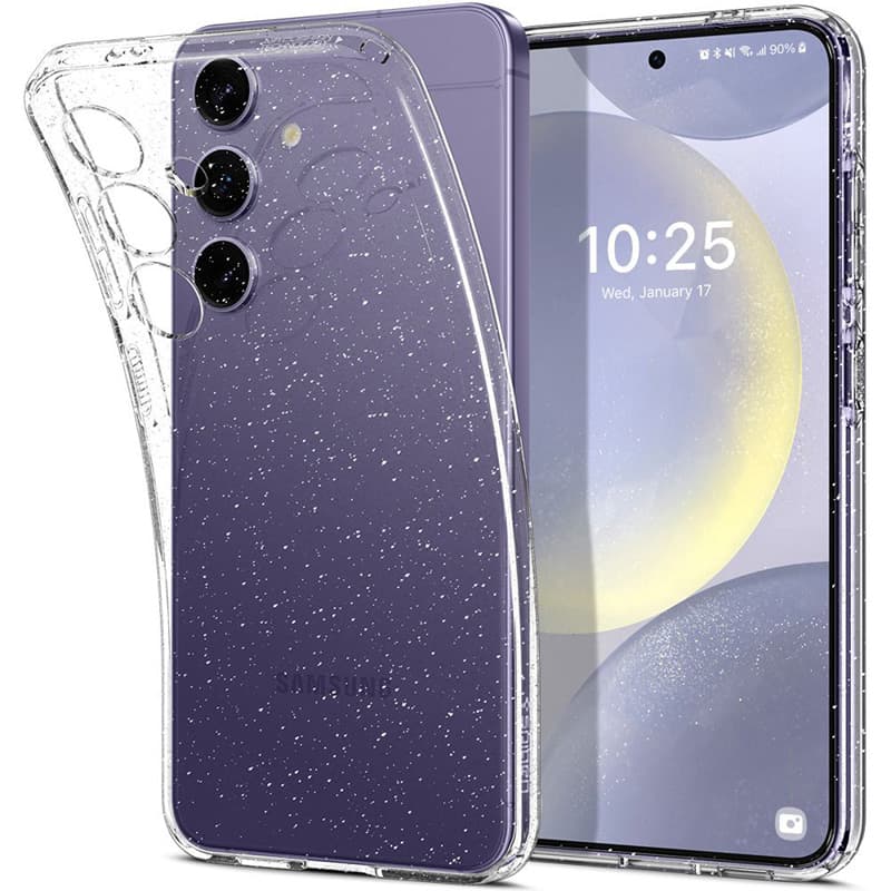 Spigen Liquid Crystal Glitter - Case for Samsung Galaxy S24+ (Transparent) 2