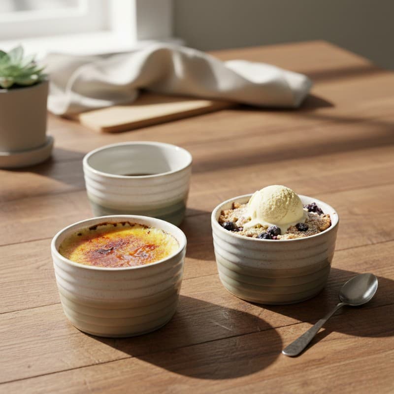 Alpina - Ceramic baking tins 10.2x6 cm (4 pieces) 3