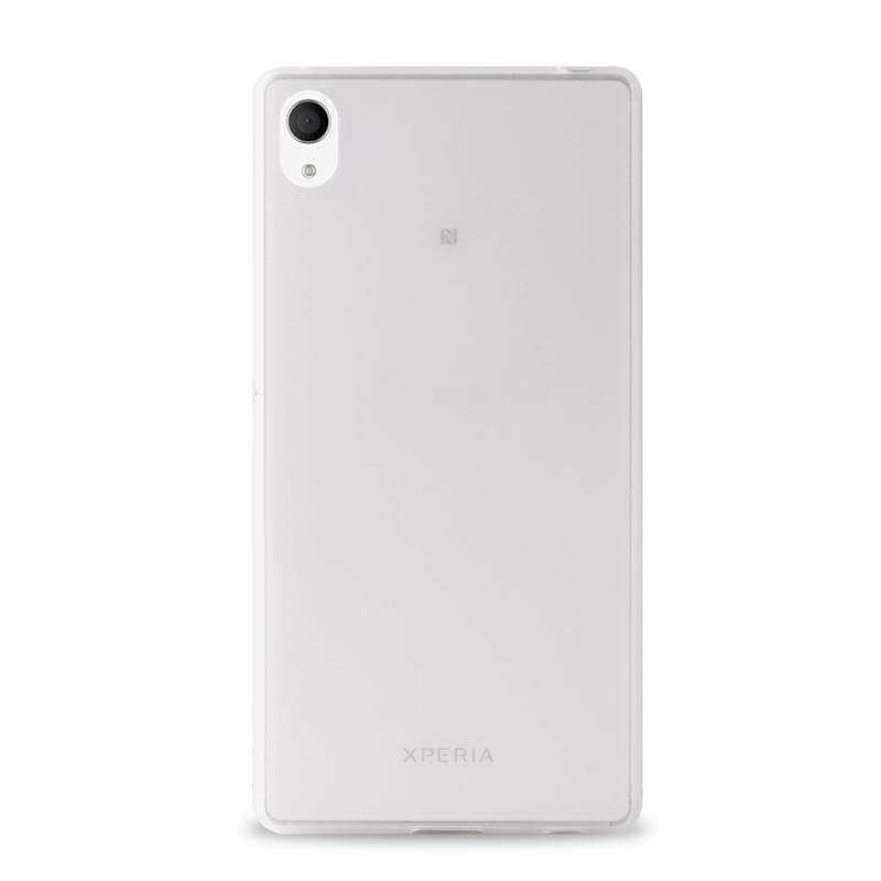 PURO Ultra Slim "0.3" Cover MFX - Case set + foil for the Xperia M4 AQUA screen (translucent) 2