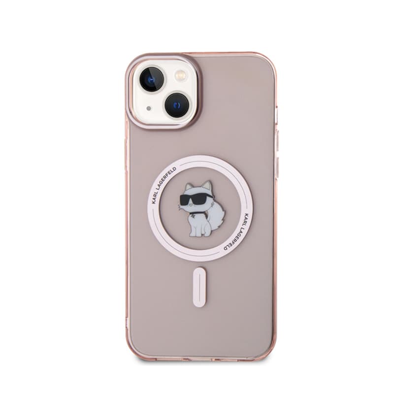 Karl Lagerfeld IML Choupette MagSafe - Case for iPhone 15 Plus (pink) 3