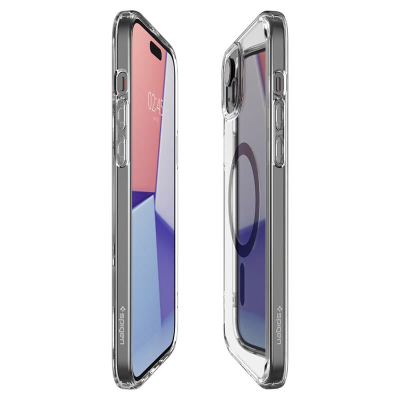 Spigen Ultra Hybrid MagSafe - Case for iPhone 15 Plus (Black) 8
