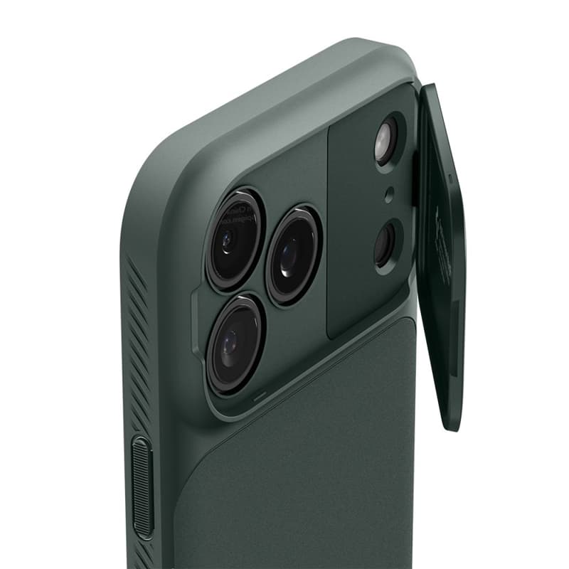 Spigen Optik Armor Mag MagSafe - Case for iPhone 17 Pro (Abyss Green) 6