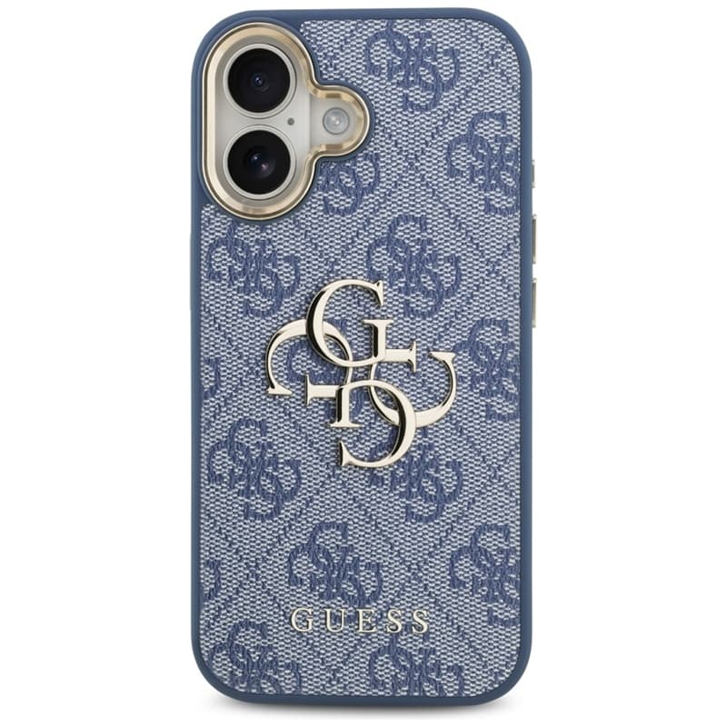 Guess 4G Big 4G Classic Logo - Case iPhone 17 (Blue / Gold) 3