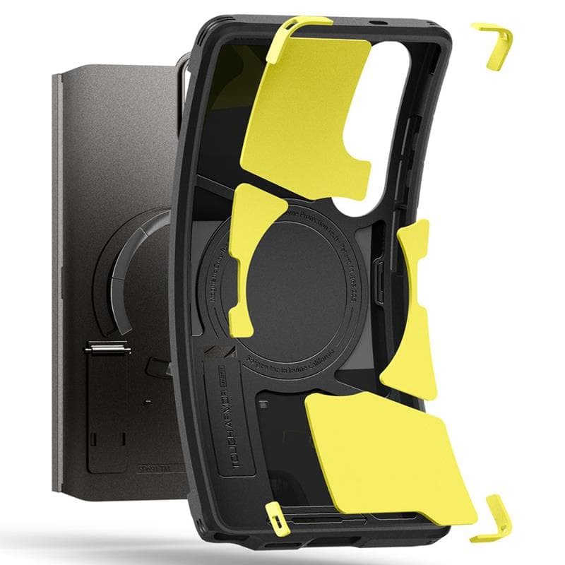 Spigen Tough Armor MagSafe - Case for Samsung Galaxy S25 Ultra (Gunmetal) 8