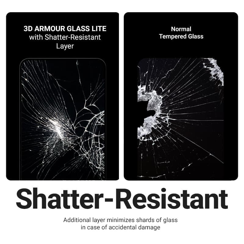 Crong 3D Armour Glass Lite - Full Glue Tempered Glass for Xiaomi 15 5