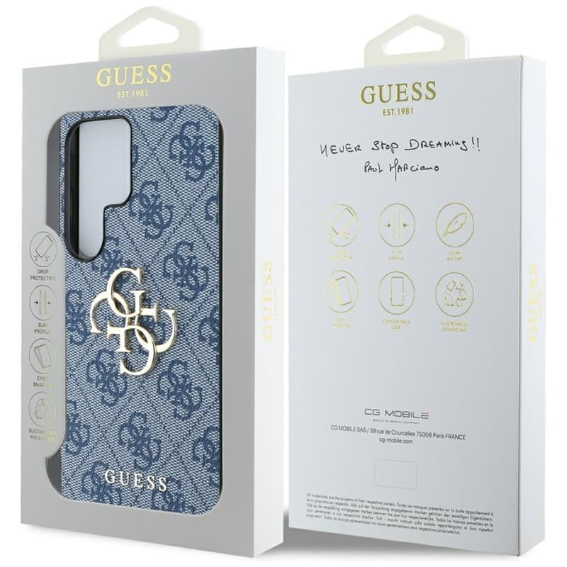 Guess Big 4G Logo Classic Logo - Case for Samsung Galaxy S25 Ultra (blue) 8