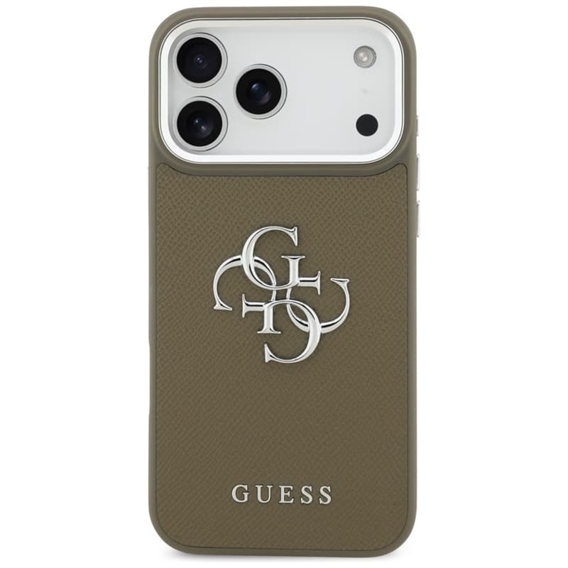 Guess Grained Big 4G Classic Logo - Case iPhone 17 Pro Max (brown) 3