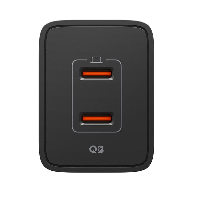 Spigen Essential EE472EU GaN Pro - 2x USB-C 47W Wall Charger (Black) 2