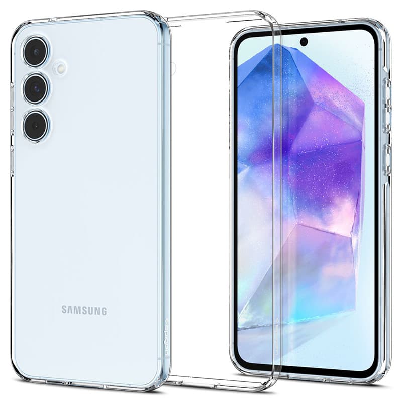 Spigen Liquid Crystal - Case for Samsung Galaxy A55 5G (Transparent) 2