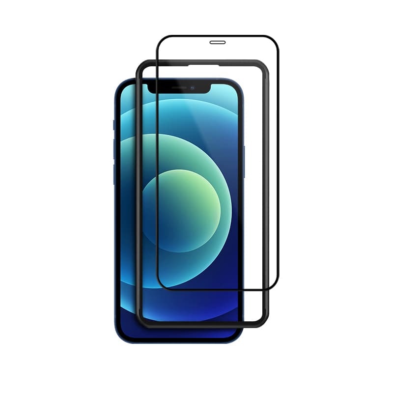 Crong Anti-Bacterial 3D Armor Glass – 9H tempered glass for the entire iPhone 12 Mini screen + installation frame 2