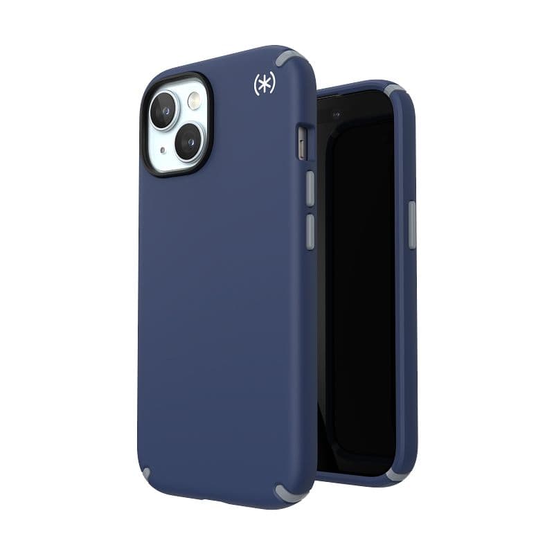 Speck Presidio2 Pro MagSafe - iPhone 17e / 16e / 15 / 14 / 13 Case (Coastal Blue / Dust Gray / White)