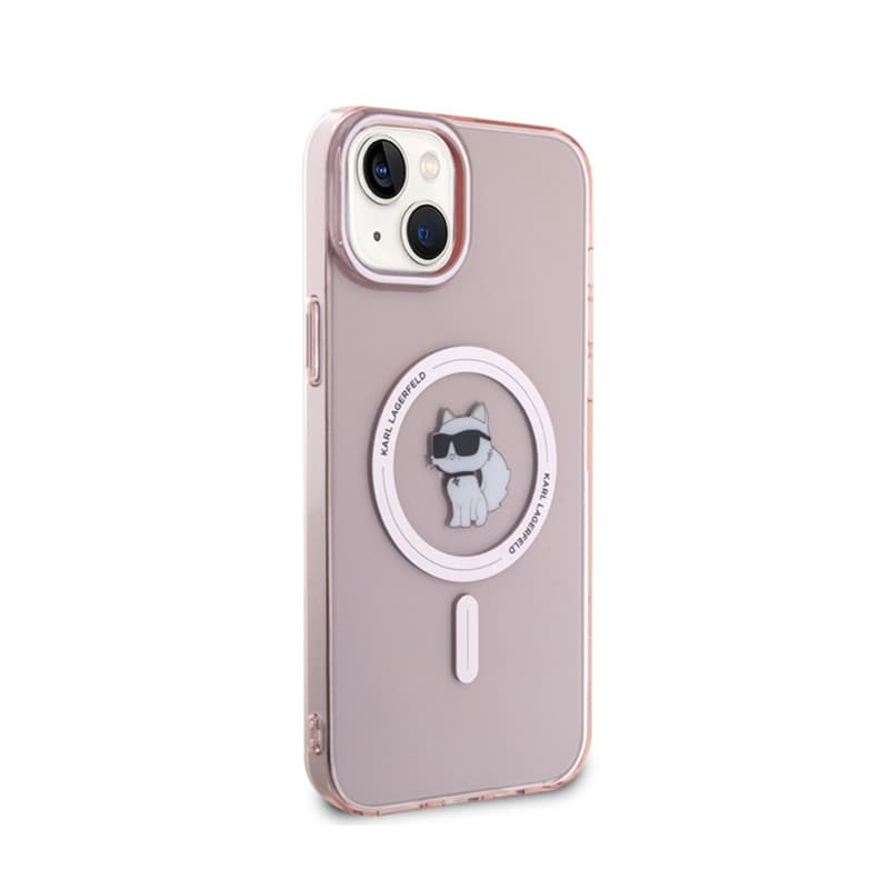 Karl Lagerfeld IML Choupette MagSafe - Case for iPhone 15 Plus (pink) 4