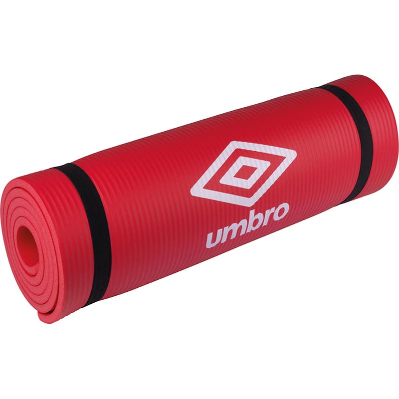 Umbro - Fitness yoga mat with conveyor belt 190x58 cm (red) 1