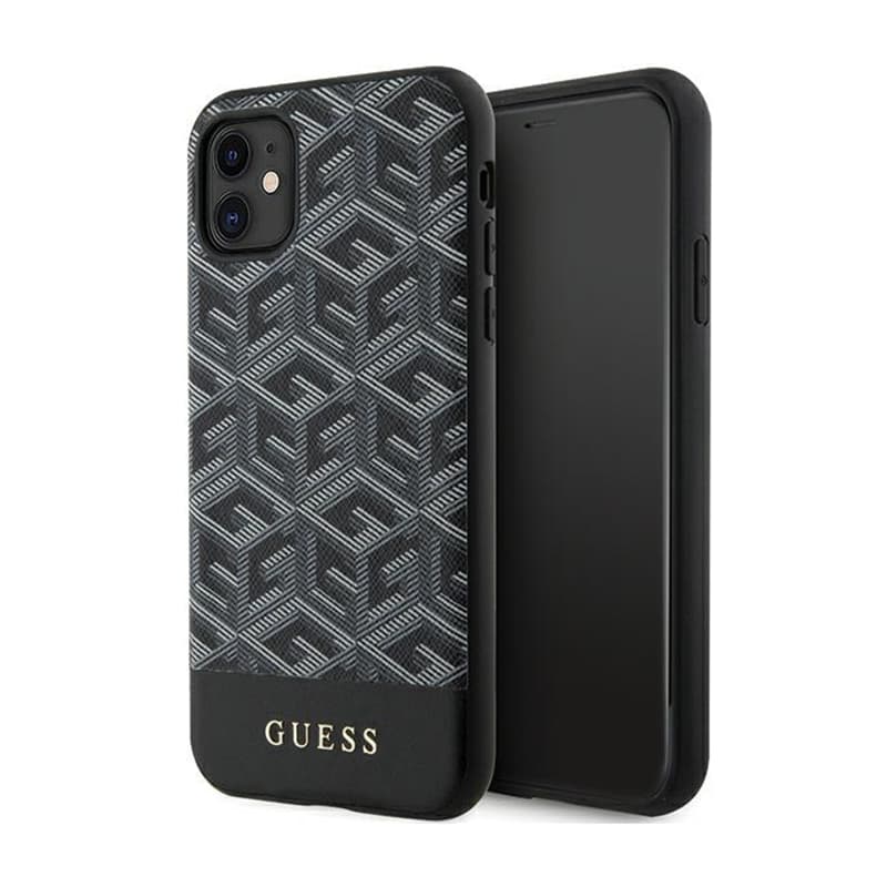 Guess GCube Stripes MagSafe - Case for iPhone 11 (Black) 1