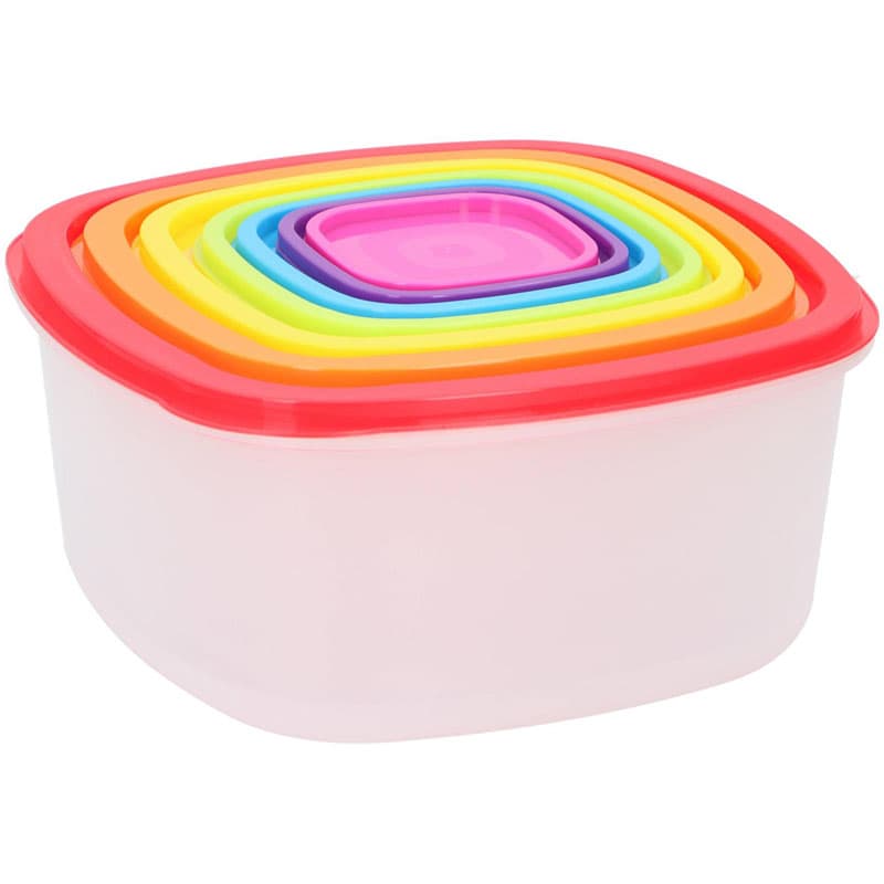 Set of 7 food storage containers 5
