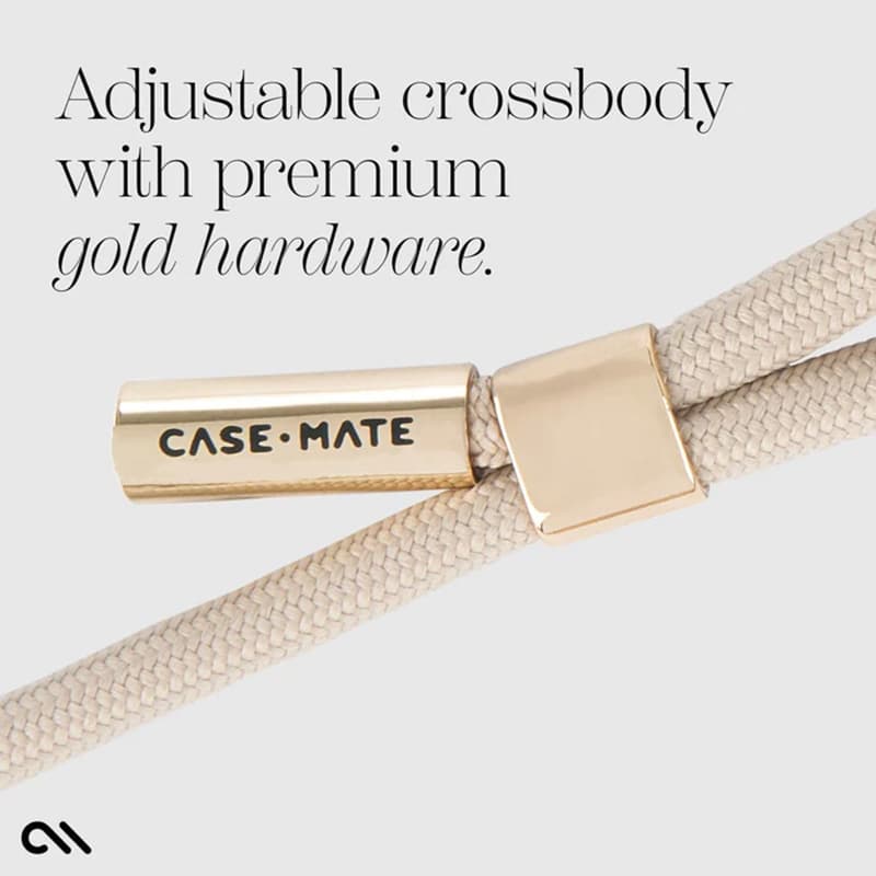 Case-Mate Phone Crossbody Rope - Shoulder strap for phone (Beige) 6