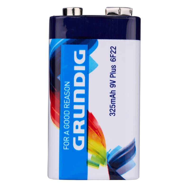 Grundig - Zinc battery 6F22 9V 325mAh 2