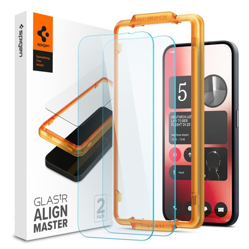 Spigen Alm Glas.TR 2-Pack - Tempered glass for Nothing Phone 2a / 2a Plus  (Transparent)