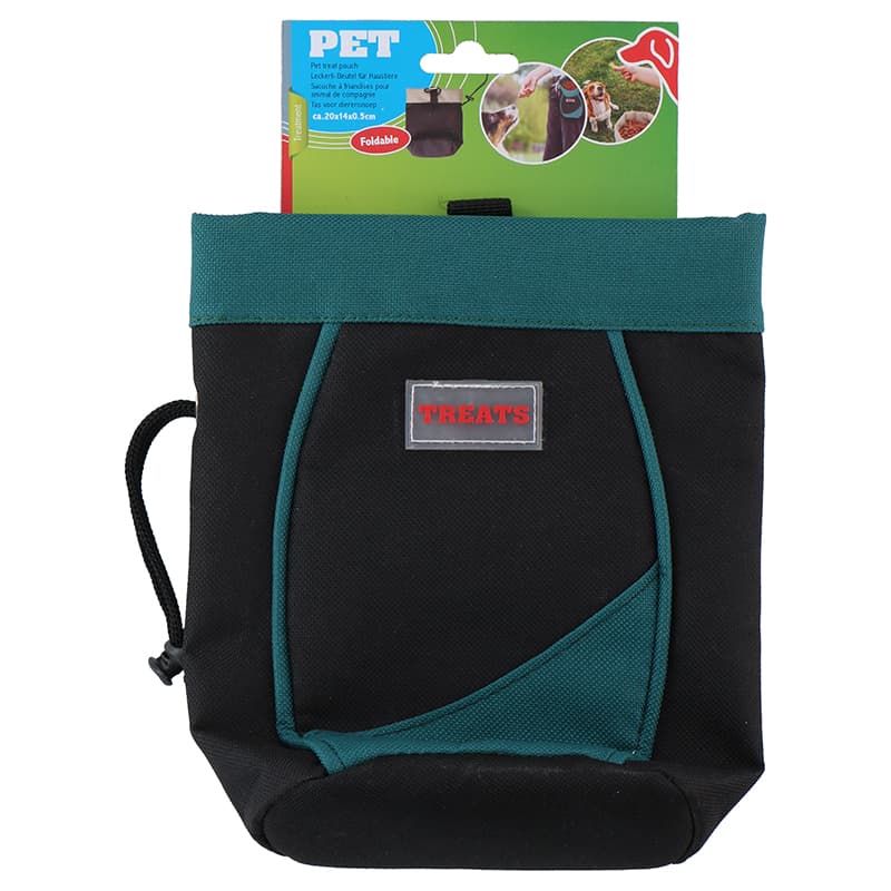 Foldable Treat Pouch for Pets (Blue) 1