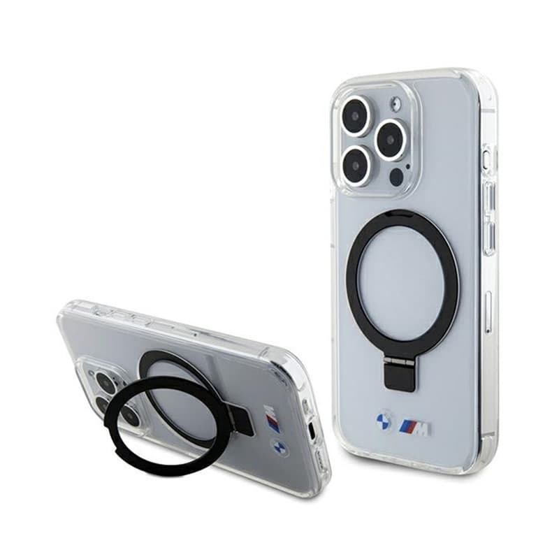 BMW Ring Stand M Collection MagSafe - Case for iPhone 15 Pro (Clear) 1