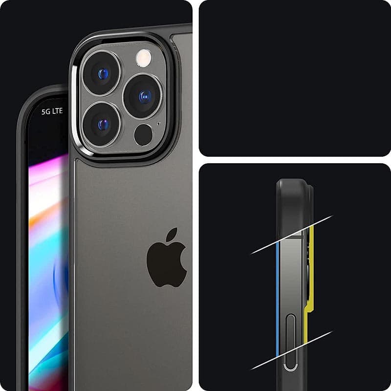 Spigen Ultra Hybrid - Case for iPhone 13 Pro (Black) 8