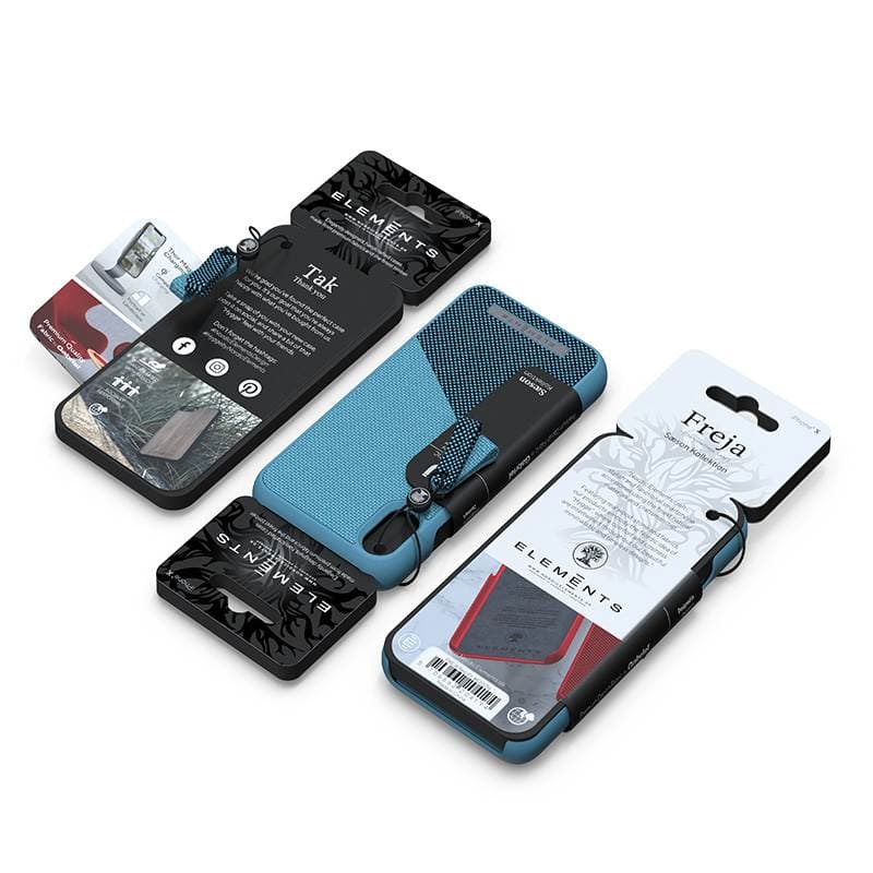 Nordic Elements Saeson Freja - Case for iPhone Xs Max (Petrol) 7