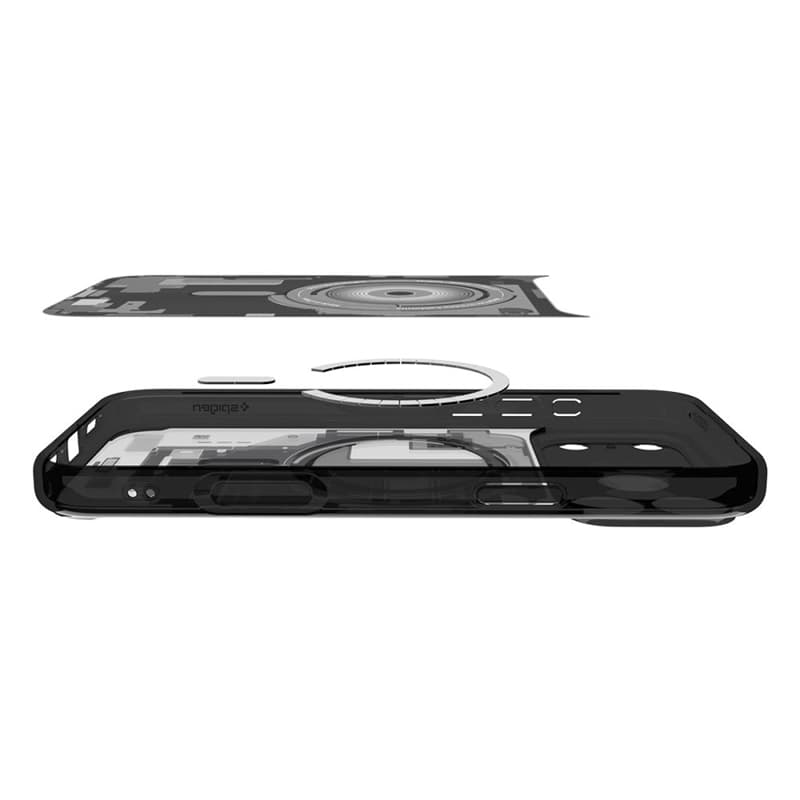 Spigen Ultra Hybrid Mag MagSafe - Case for iPhone 17 Pro (Zero One Black) 7
