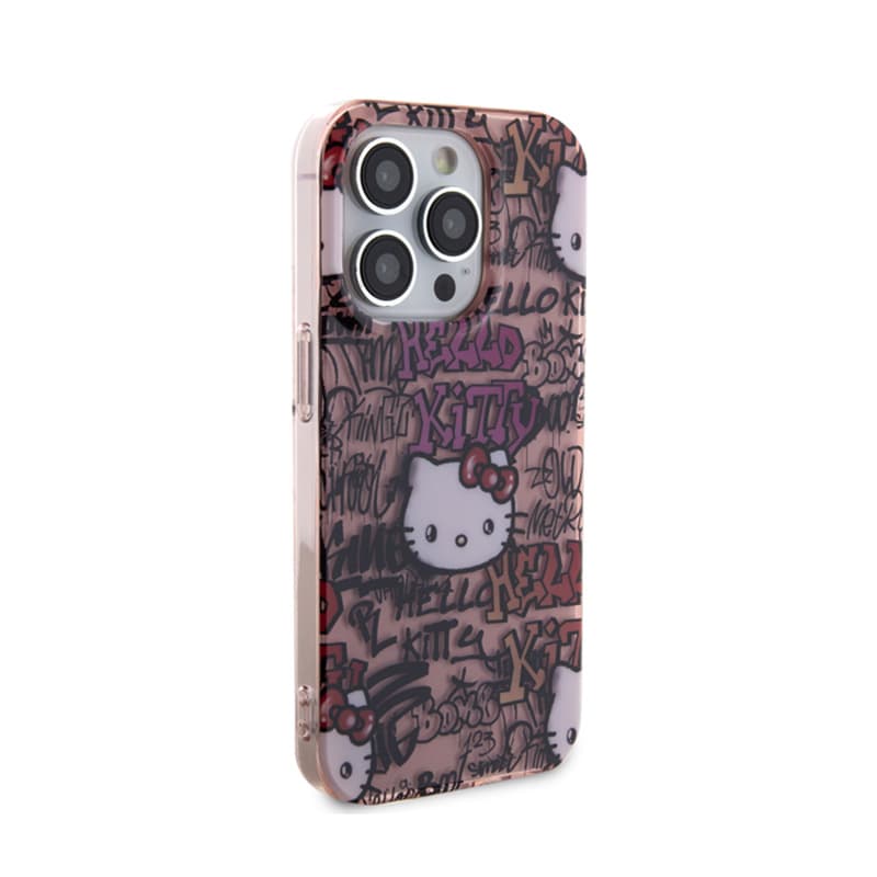 Hello Kitty IML Tags Graffiti - iPhone 13 Pro Max case (pink) 4