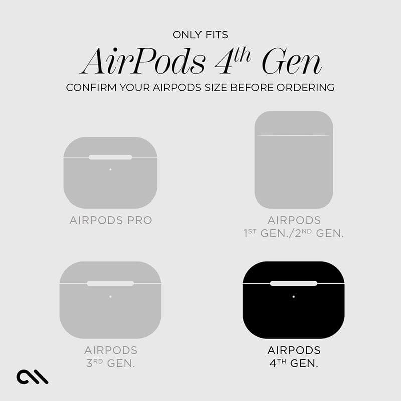 Case-Mate Tough Case - AirPods 4 Case (Transparent) 7