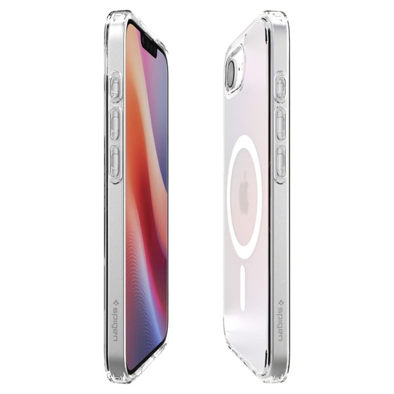 Spigen Ultra Hybrid Mag MagSafe - Case for iPhone 17e / 16e (Frost White) 7