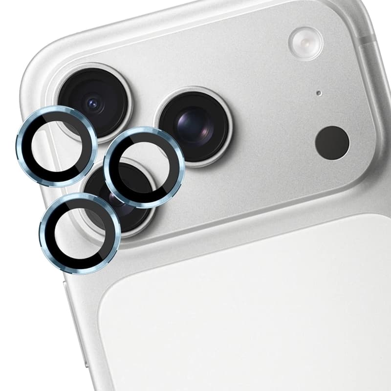 3mk Lens Protection Pro - Camera Lens Glass for iPhone 17 Pro / iPhone 17 Pro Max (Ocean Blue) 6