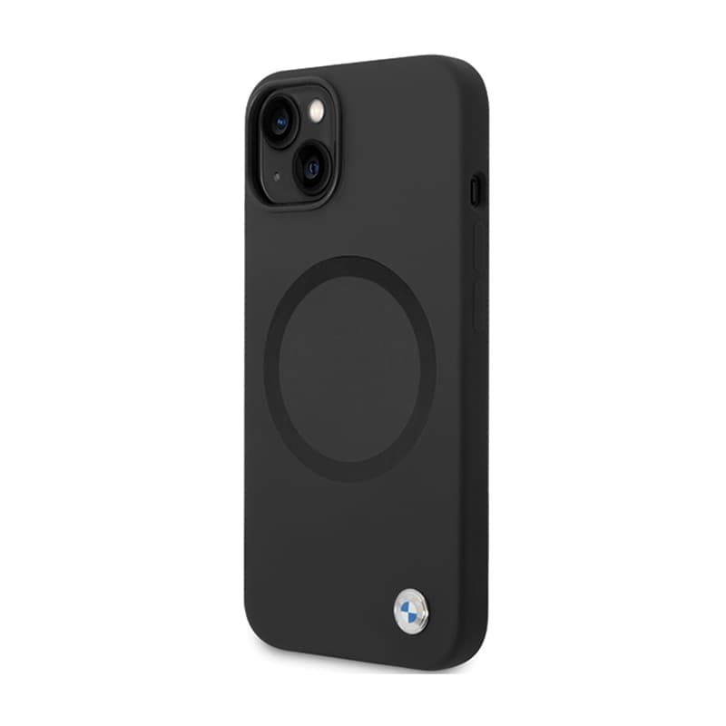 BMW Signature Liquid Silicone MagSafe - Case for iPhone 14 (black) 2