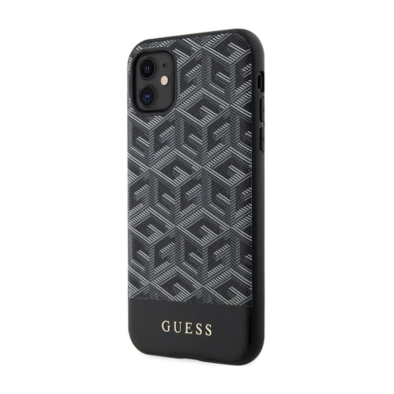 Guess GCube Stripes MagSafe - Case for iPhone 11 (Black) 2