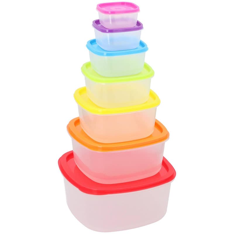 Set of 7 food storage containers 6