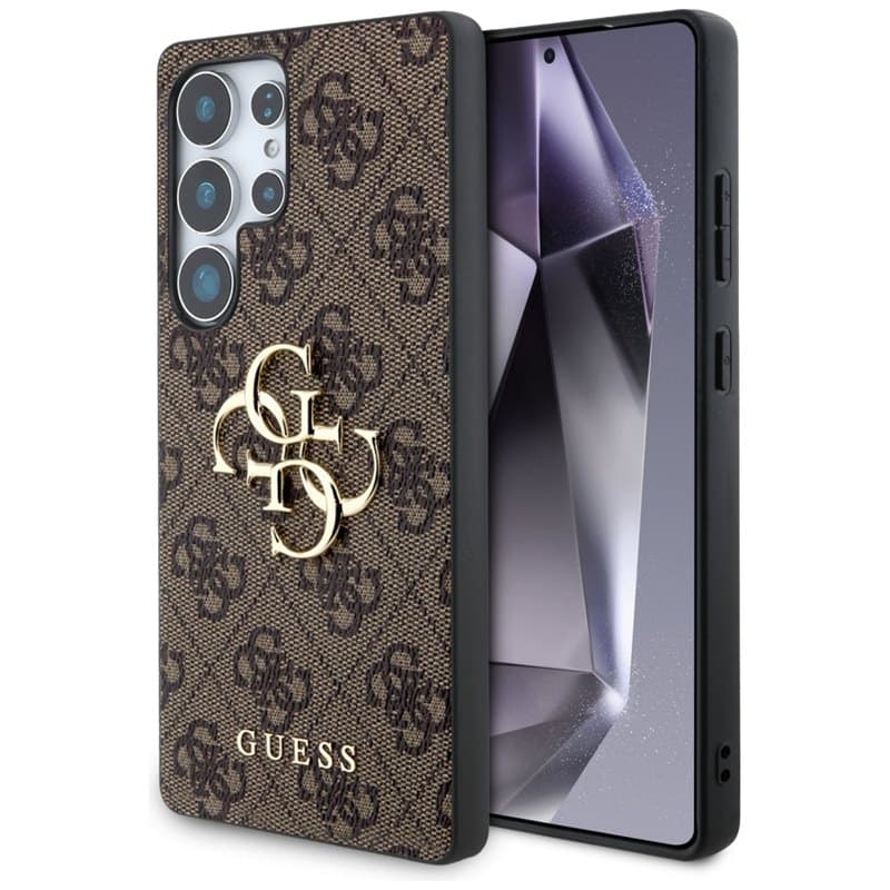 Guess Big 4G Logo Classic Logo - Case for Samsung Galaxy S25 Ultra (brown) 1