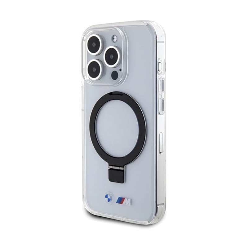 BMW Ring Stand M Collection MagSafe - Case for iPhone 15 Pro (Clear) 2