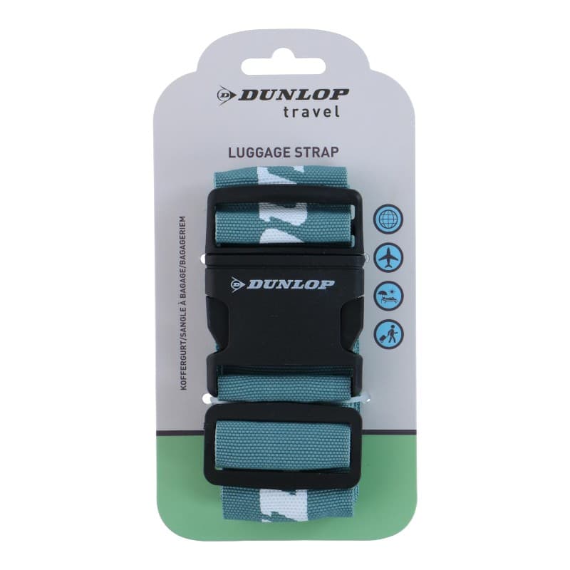 Dunlop - Luggage strap with buckle 180x5 cm (Turquoise) 2