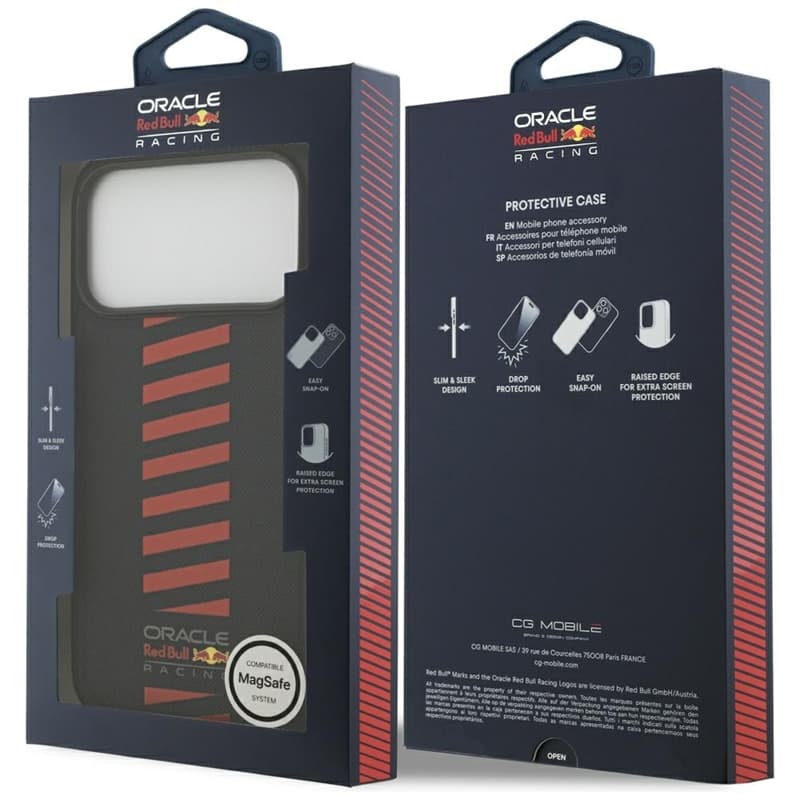 Red Bull Meshed Powerbar MagSafe - iPhone 17 Pro Max Case (Navy Blue) 8